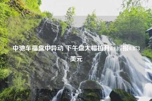 中驰车福盘中异动 下午盘大幅拉升6.13%报0.873美元